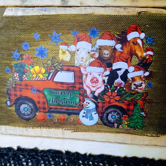 Hand Crafted Repurposed Wood Rustic Wooden Christmas Tree, Farmhouse Decor 16" - Picture 2 of 9